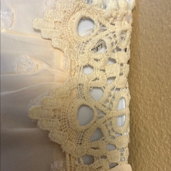 Lulu's Cream Long Sleeve Dress - Picture 7 of 15